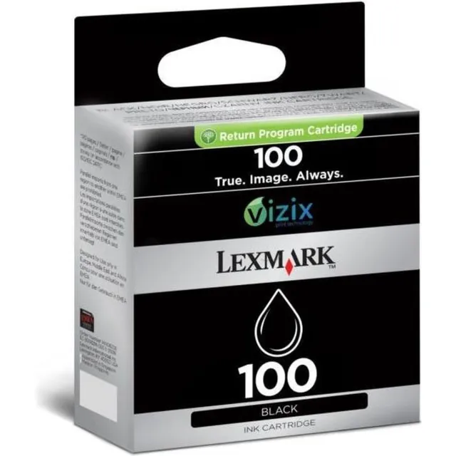 Lexmark 014N0820B Zwart inktcartridge
