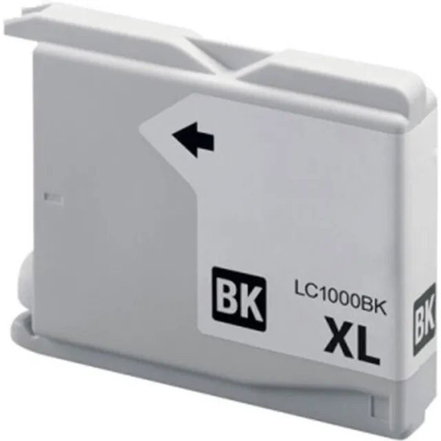 Inktkeuze LC-1000 XL Zwart- Huismerk inktcartrigde compatible met Brother DCP 130C \ DCP 330C \ DCP 350C \ DCP 357C \ DCP 540CN \ DCP 560CN \ DCP 750CW \ DCP 770CW \ MFC 240C \ MFC 3360C \ MFC 440CN \ MFC 465CN \ MFC 5460CN \ MFC 5860CN \ MFC 660CN