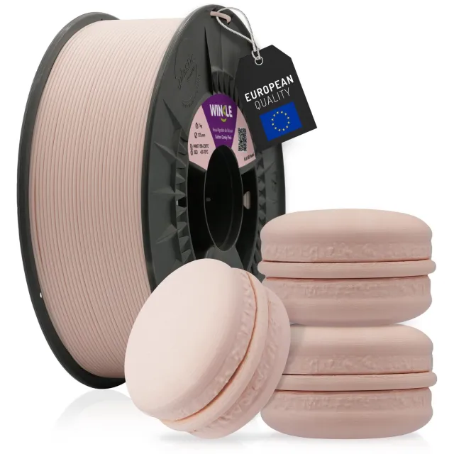 Winkle PLA HD 3D Filament - Filament voor 3D printer - Hoge Nauwkeurigheid - Pastel Roze - Ø 1,75 mm - 1 kg
