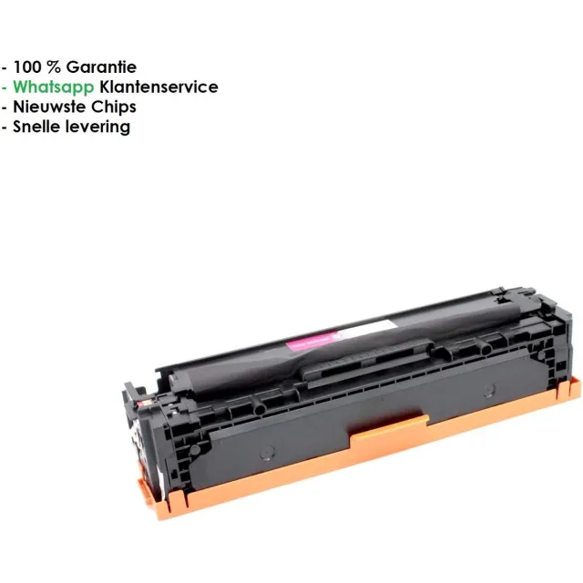 AtotZinkt Compatible XL Laser toner cartridge voor HP (125A) Magenta CB-543A | Geschikt voor HP Color Laserjet CM1312NFI MFP, CN1312 MFP, CP1210, CP1215, CP1215N, CP1217, CP1510, CP1515(N), CP1518(N)(I)