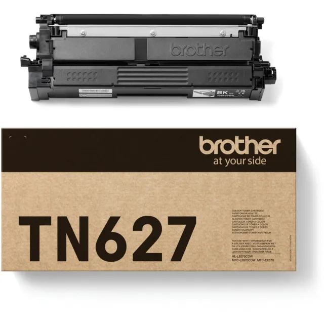 Brother TN-627BK tonercartridge 1 stuk(s) Origineel Zwart
