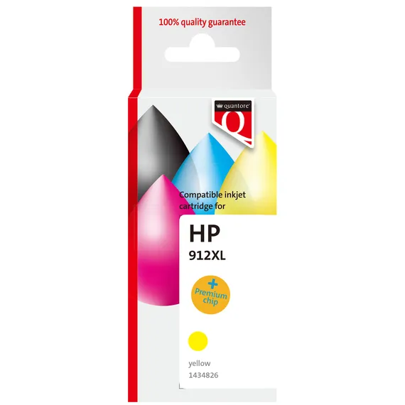 Quantore Inktcartridge Quantore alternatief tbv Hp 912XL 3YL84AE hc zwart