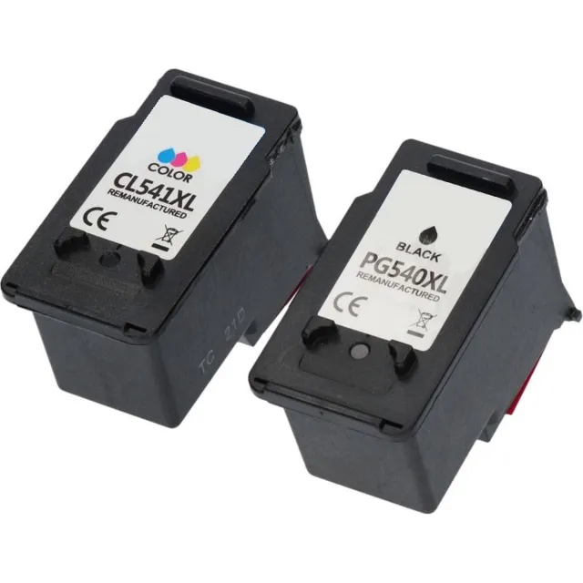 InktDL Huismerk geschikt voor Canon PG-540 / CL-541 XL Inktcartridges - MG3150 - MG3250 - MG3550 - MG3650 - MG4250 - MX475 - MX535 - TS5150 Zwart + Kleur
