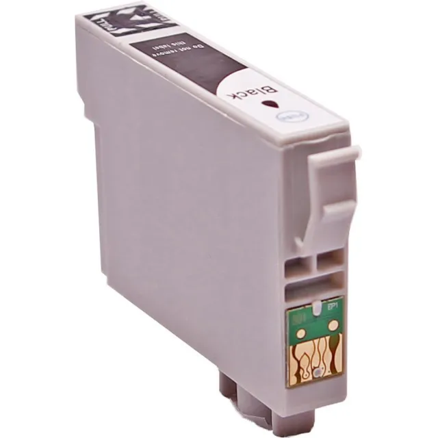 inkmaster Huismerk Premium inkt cartridge voor Epson T1281 BK zwart XL hoge capaciteit voor Epson Stylus S22, SX125, SX130, SX230, SX235W, SX420, SX420W, SX425W, SX430W, SX435W, SX438W, SX440W, SX445W, Stylus Office BX305F, BX305 Black