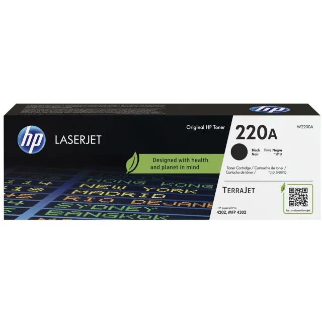 Hp toner 220A, 2.000 pagina's, OEM W2200A, zwart