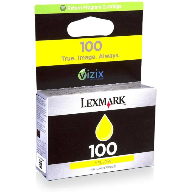 Lexmark 100 - Inktcartridge / Geel