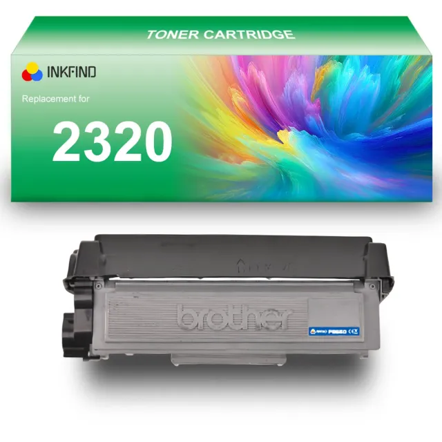INKFIND TN-2320 tonercartridge compatibel met Brother 2320 2310 TN-2320 TN2310 - 1-pack Zwart Zwart x 1