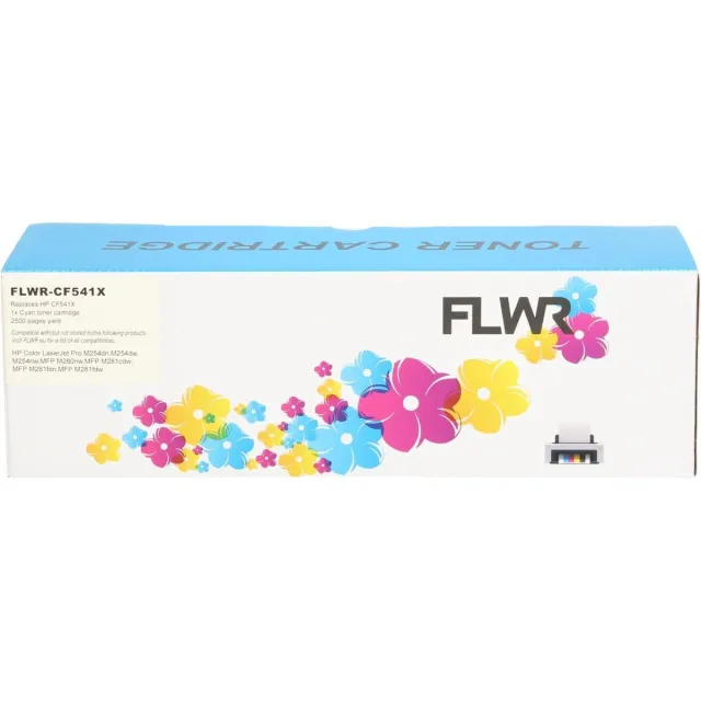 FLWR Toner / 203X / Cyaan - Geschikt voor HP