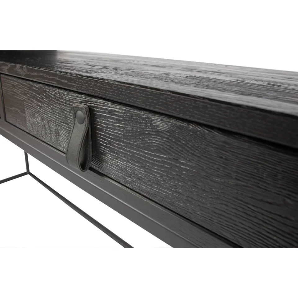 WOOOD Silas Bureau - Essen - Blacknight - 75x140x44, foto 4