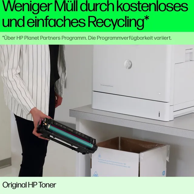 Hp 55A tonercartridge zwart