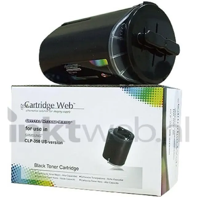 FLWR Toner / CLP-350BK / Zwart - Geschikt voor Samsung