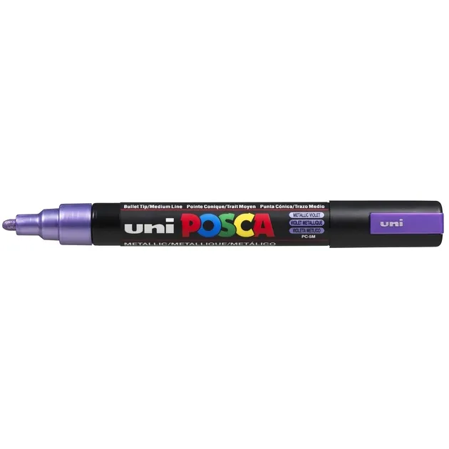 Posca Paintmarker Uni POSCA PC5M medium metallic paars