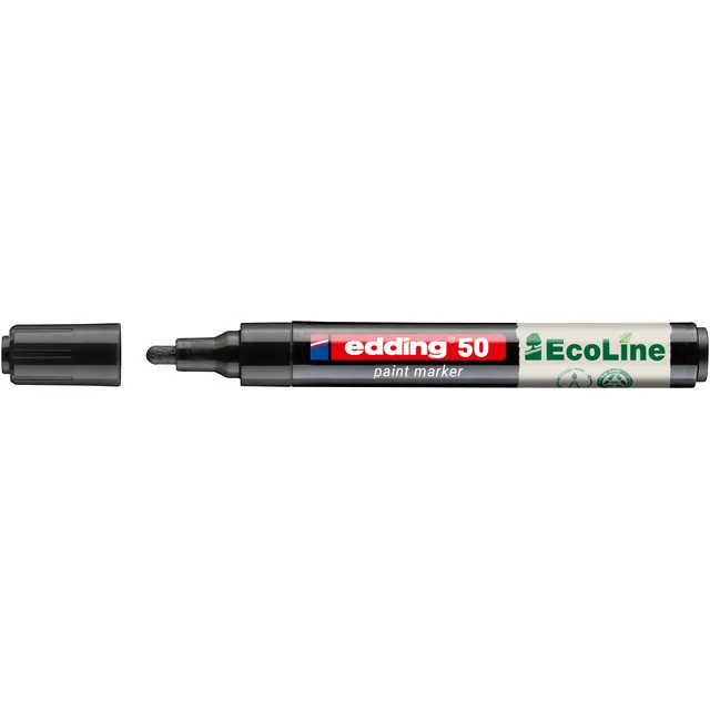 Edding Paintmarker edding 50 EcoLine op waterbasis 2-3mm zwart