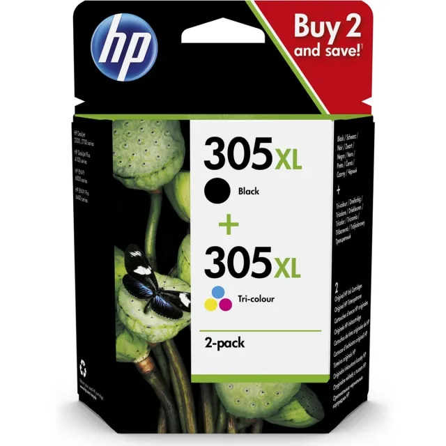 HP 305XL - Inktcartridge - Origineel - Hoge capaciteit - Kleur en Zwart