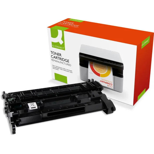Q-Connect toner zwart 9000 pagina's voor HP - OEM CF226X