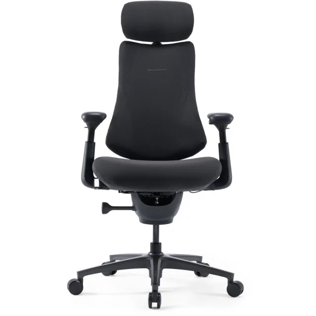Libernovo Omni Pro Dynamische ergonomische stoel, zitdiepte 48 cm, stof donkergrijs