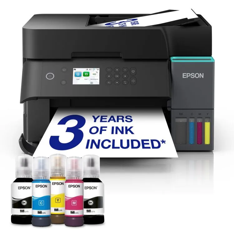 Epson EcoTank ET-3950 All-in-one inkjet printer Zwart, foto 2