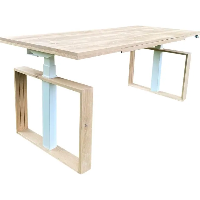 Wood it be serie Wood it be Square - zit sta bureau eiken hout