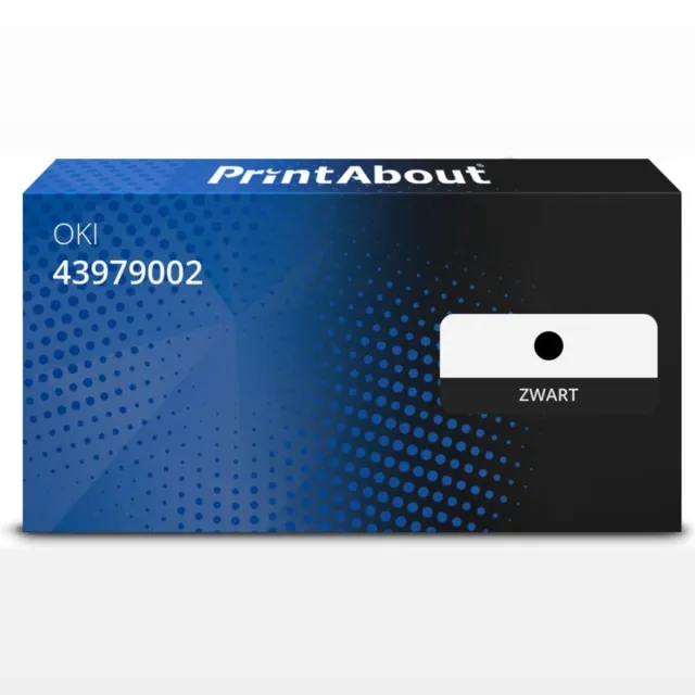 PrintAbout OKI 43979002 drum Huismerk Zwart