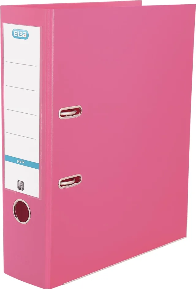 Elba ordner Smart Pro+, roze, rug van 8 cm