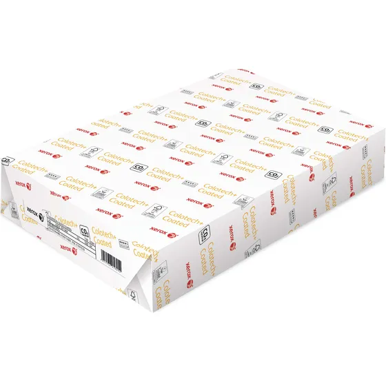 Xerox Laserpapier Xerox Colotech+ glossy coated A3 130gr wit 500vel
