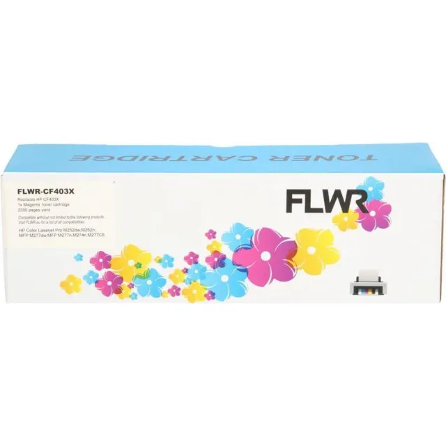 FLWR Toner / 201X / Magenta - Geschikt voor HP