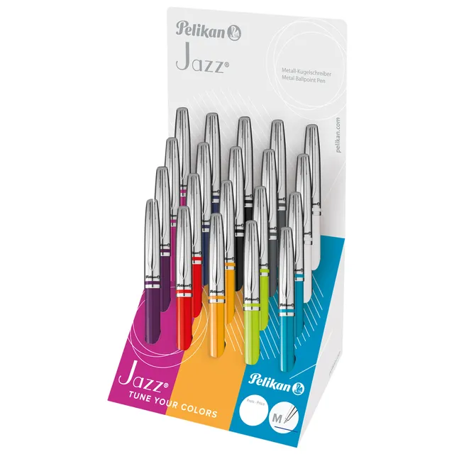 Pelikan Balpen Pelikan Jazz Classic K35CD-20 medium assorti