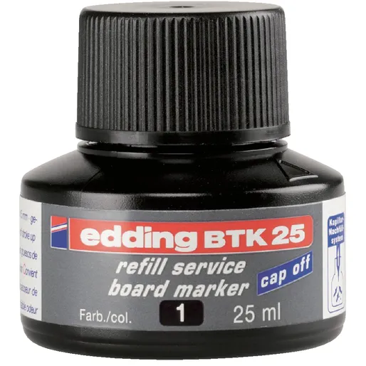 Viltstiftinkt edding BTK25 voor whiteboard zwart