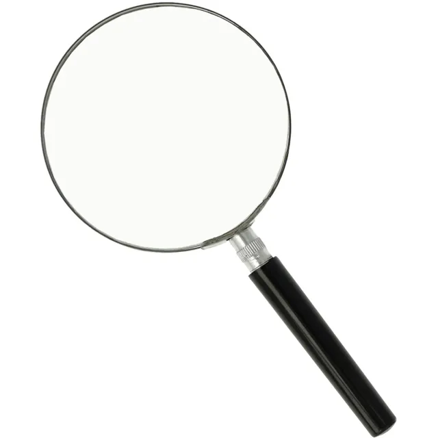 Westcott leesloep, diameter: 90 mm, vergroot tot 2 keer, zwart