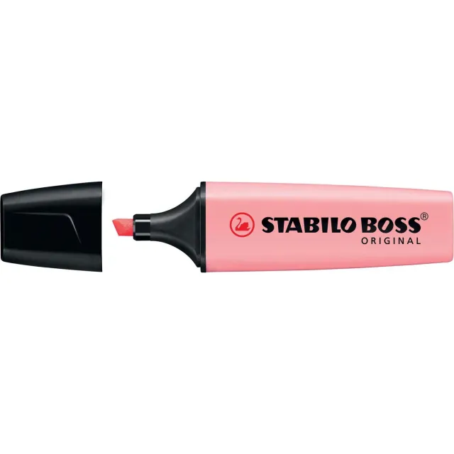 Stabilo BOSS ORIGINAL Pastel markeerstift, pink blush (roze)