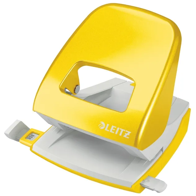 Leitz Perforator Leitz WOW NeXXt 2-gaats geel