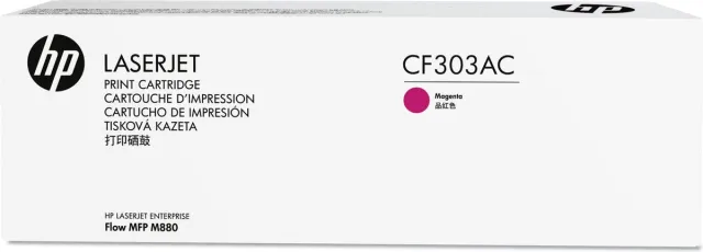 HP CF303AC laser toner & cartridge Magenta