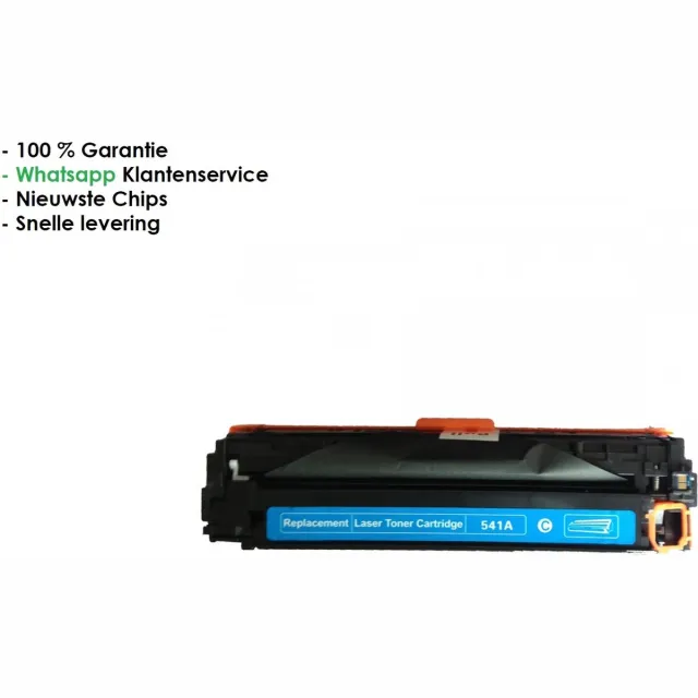 AtotZinkt Compatible XL Laser toner cartridge voor HP (125A) Cyaan CB-541A | Geschikt voor HP Color Laserjet CM1312NFI MFP, CN1312 MFP, CP1210, CP1215, CP1215N, CP1217, CP1510, CP1515(N), CP1518(N)(I)