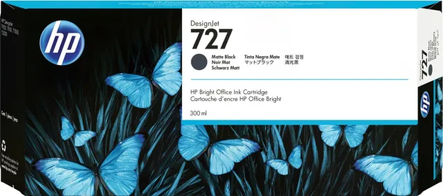 HP 727 - Inktcartridge / Zwart (C1Q12A)