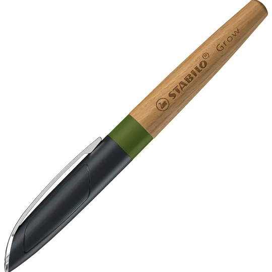 Stabilo Vulpen STABILO Grow medium mosgroen/eiken
