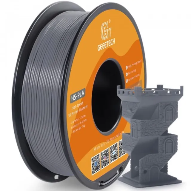 Geeetech PLA HS Grey (1.75mm - 1kg)