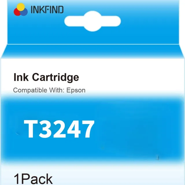 INKFIND T3247 Rood inktcartridge compatibel met Epson T3247 Geschikt voor Epson SureColor SC-P400 -1-pack R