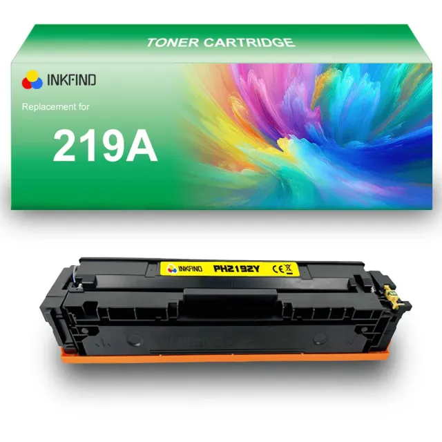 INKFIND 219A (W2192A) Geel tonercartridge compatibel met HP 219A (W2192A) Geel toner cartridge - 1-pack Geel Geel x 1