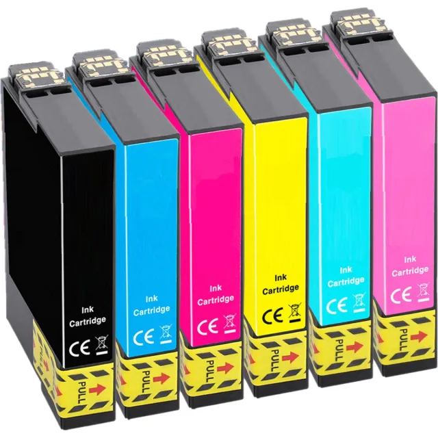 InktDL Huismerk geschikt voor Epson T0807 inktcartridges - PX650 - PX700W - PX710W - PX720WD - PX730WD - PX800FW - PX810FW - PX820FWD - PX820FWD Multipack 6 Cartridges