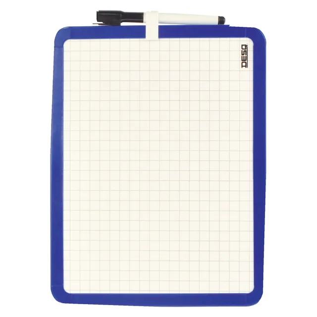 Desq Whiteboard Desq 21x28cm tweezijdig magnetisch