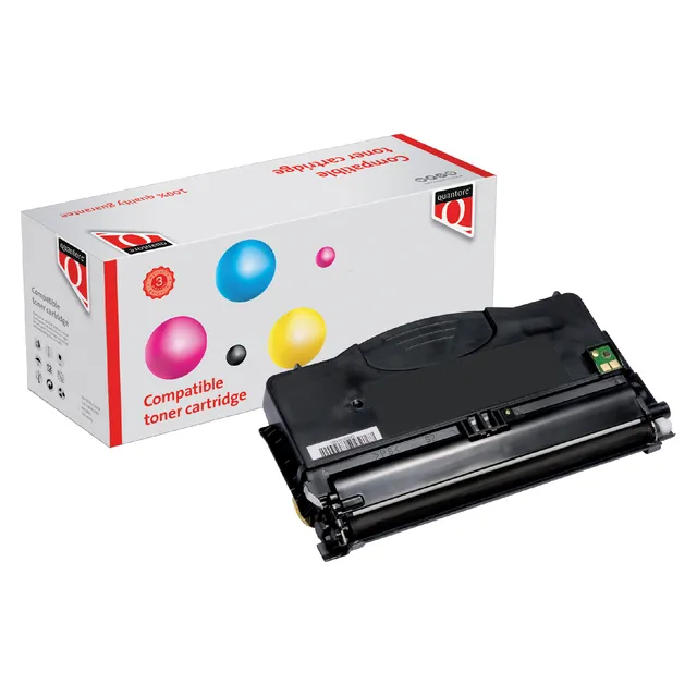Quantore Tonercartridge Quantore alternatief tbv Lexmark 12016SE zwart