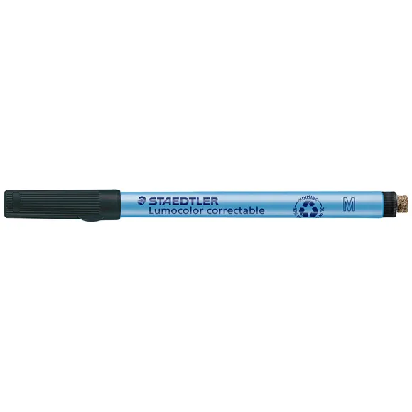 Staedtler Viltstift Staedtler Lumocolor 305 non permanent correctable M zwart