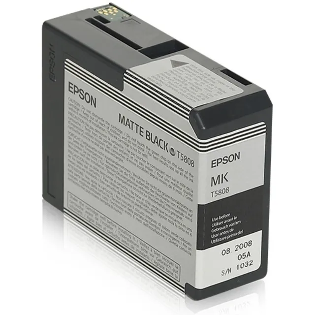Epson T58080N inktcartridge 1 stuk(s) Origineel Zwart