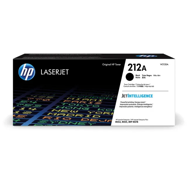 Hp toner 212A, 5.500 pagina's, OEM W2120A, zwart