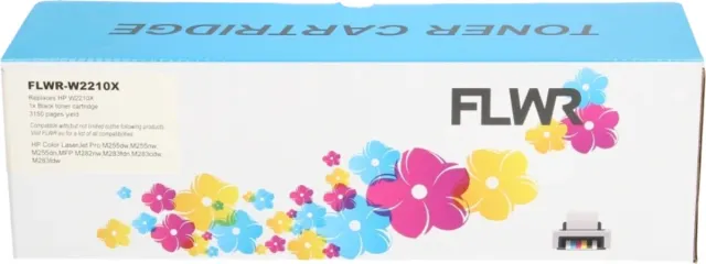 FLWR Toners / HP 207X / zwart / Geschikt voor HP