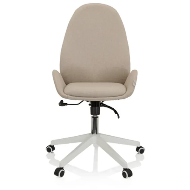 hjh office Bureaustoel / draaistoel AVEA I stof beige hjh OFFICE