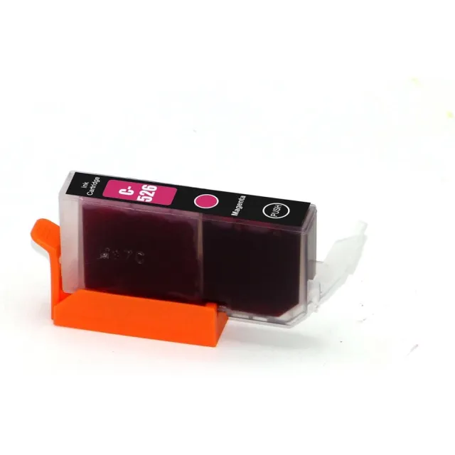 Inktkenners Inktcartridge Geschikt voor Canon PGI-525/CLI-526 | 1x Magenta - Geschikt voor Pixma IP4800, IP4850, IP4950, IX6550, MG5150, MG5200, MG5250, MG5300, MG5320, MG5350, MG6150, MG6250, MG8150, MG8250, MG715, MX715, MX884, MX885, MX895
