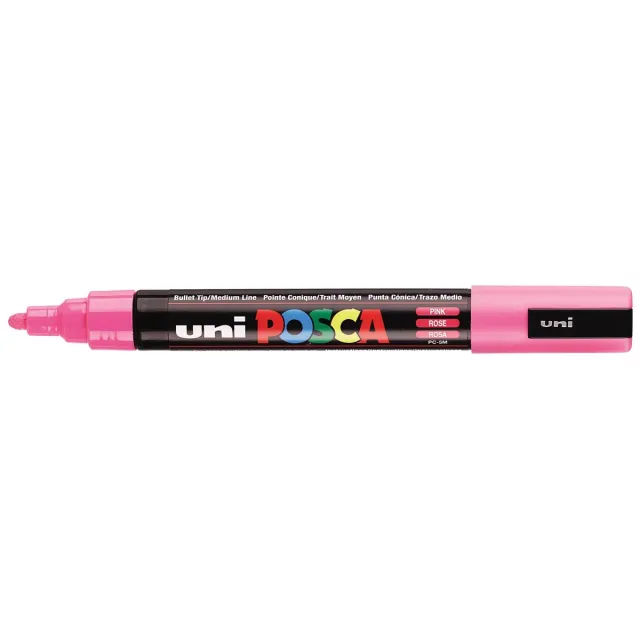 Uni POSCA paintmarker PC-5M, 1,8 - 2,5 mm, roze
