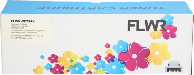 FLWR Toner / 94X / Zwart - Geschikt voor HP