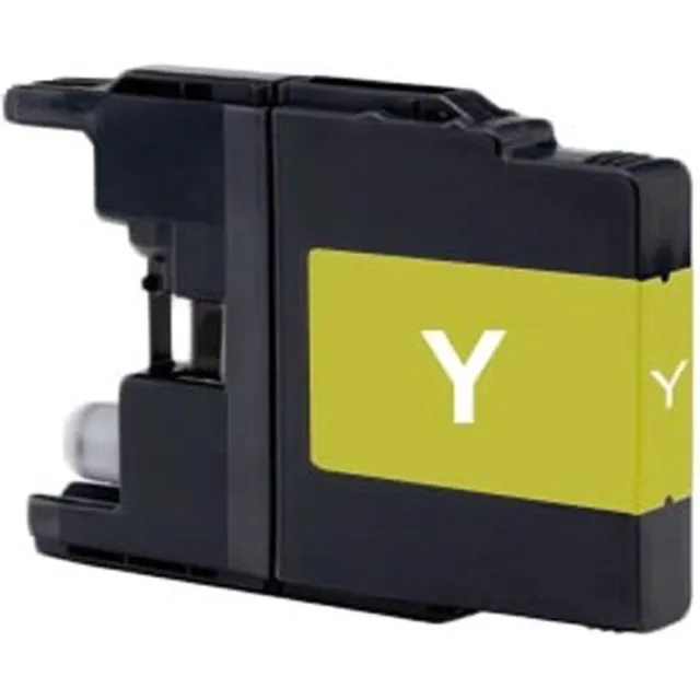 Inktkeuze LC-1280 XL Geel - Huismerk inktcartridge compatible met Brother DCP J525W \ DCP J725DW \ DCP J925DW \ DCP J925W \ MFC J430W \ MFC J5910DW \ MFC J625DW \ MFC J6510DW \ MFC J6710DW \ MFC J6910DW \ MFC J825DW